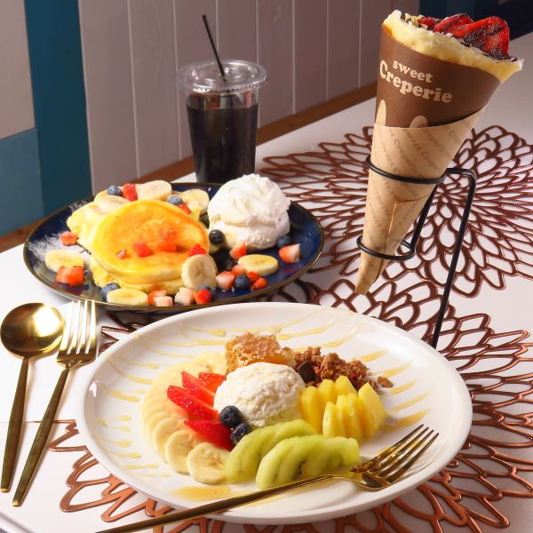 【ランチやテイクアウト限定!】カフェメニューも充実♪