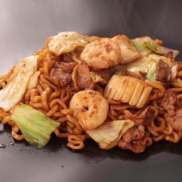 オリジナル極太麺！ぼてこの焼そば