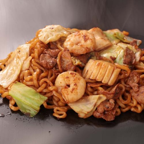 オリジナル極太麺！ぼてこの焼そば