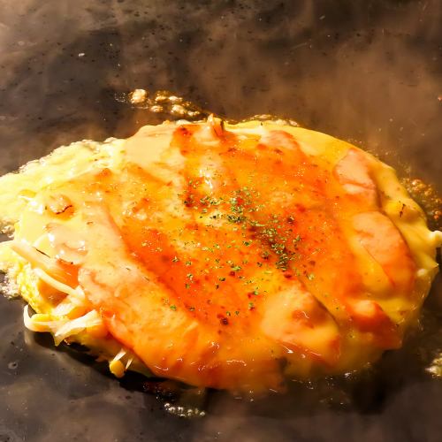 あぶりサーモンのチーズオーバー焼