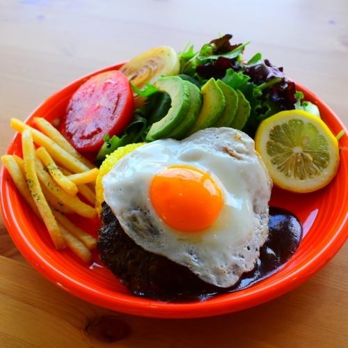 Loco moco plate