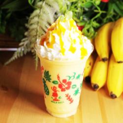 Mango yogurt smoothie