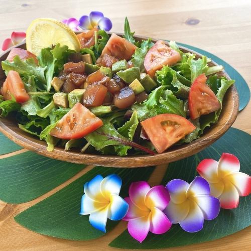 ahi poke salad