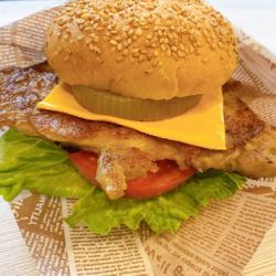 Mountain burger grilled chicken