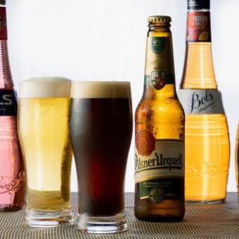 【ビアフェア/土日祝17：30迄入店8300円→7700円】50種以上飲み放題＆牛肉の鉄板焼など食べ放題