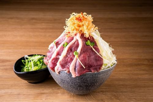 Monja with duck and green onion - Premium brand "Duck King" duck meat and Kujo green onion in light soy sauce flavor -