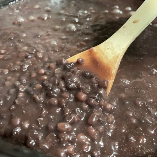 Discerning homemade bean paste