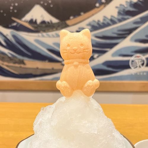[빙수 토핑] 고양이 모나카 (1 장)