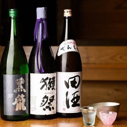 厳選した季節の日本酒