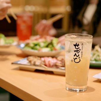 【2時間飲み放題】旬の恵みコース◆野菜巻き串や旬の逸品料理など季節感溢れる食材を豊富に使用