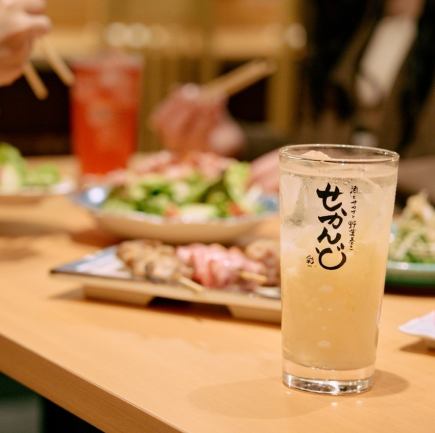 【2時間飲み放題】旬の恵みコース◆野菜巻き串や旬の逸品料理など季節感溢れる食材を豊富に使用