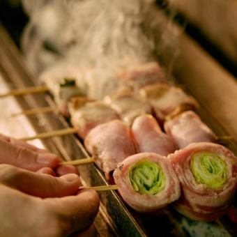 【2.5時間飲み放題】旬の恵みコース◆野菜巻き串や旬の逸品料理など季節美味をゆったり満喫