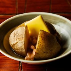 土豆配咸鱼