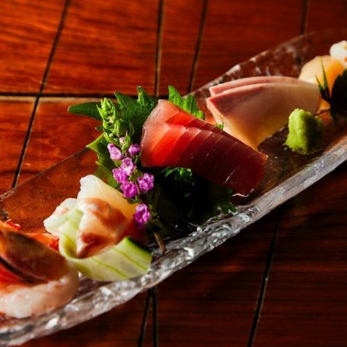 刺身5点盛り合わせ