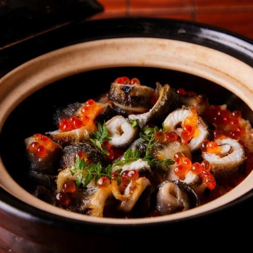 愛知県産一色うなぎといくらの土鍋ご飯