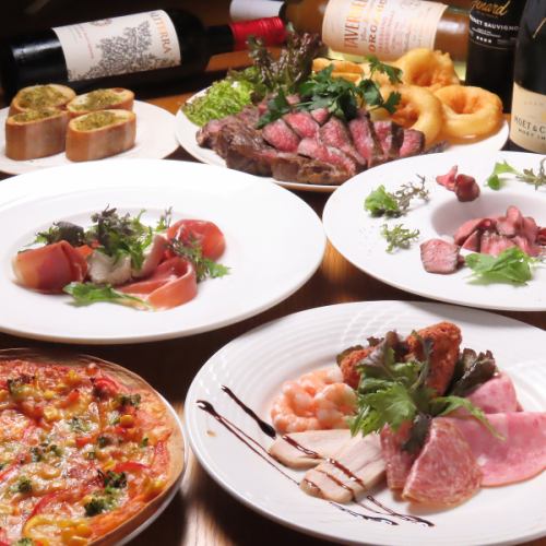 鉄板上の極上肉調理♪