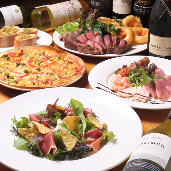 【料理のみ】ロッキーズコース全8品3500円(税込)