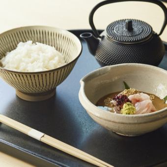 【平日ランチ限定】ミニ鯛茶漬けコース　