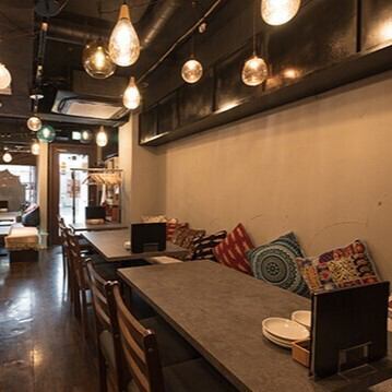 A space with a different atmosphere