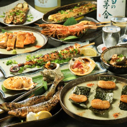 炉端の贅を尽くす宴