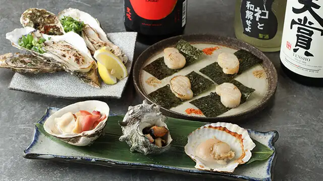 【豊洲市場より直送！】新鮮な貝焼き3種盛り