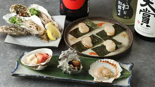 【豊洲市場より直送！】新鮮な貝焼き3種盛り