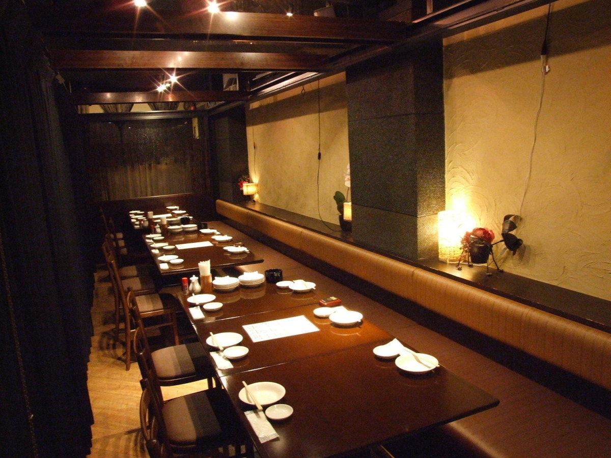 Equipped with private rooms for 10 or more people! Ideal for various parties and welcome parties.