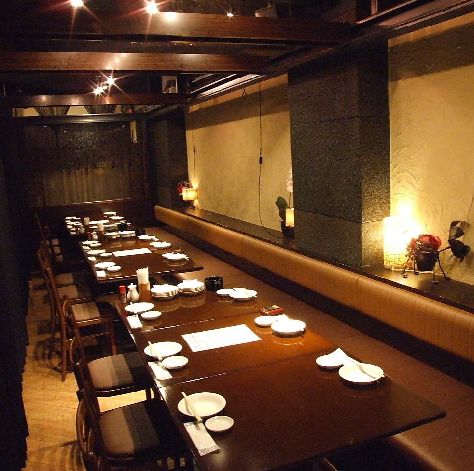 Equipped with private rooms that can accommodate 10 or more people! Ideal for various parties◎