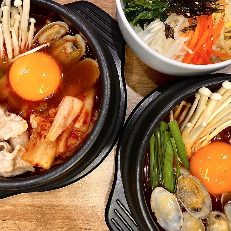 贅沢な本格韓国料理をランチタイムもリーズナブルな価格でご用意