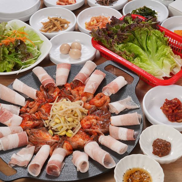 チュクミ＆サムギョプサルセット