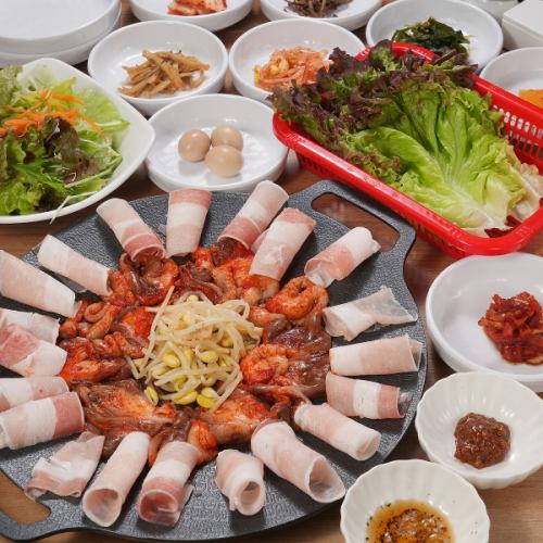 チュクミ＆サムギョプサルセット