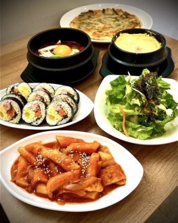 韩式街头小吃套餐（2-3人份）