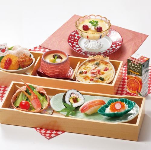 お子様料理　お子様かに御膳