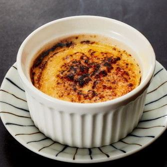 Homemade frozen pudding