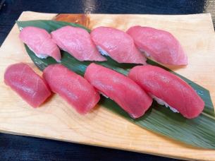 Medium fatty tuna + lean meat