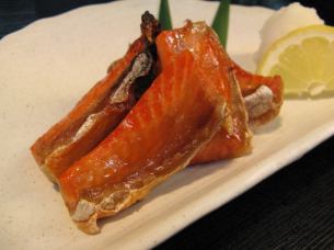 Grilled sockeye salmon