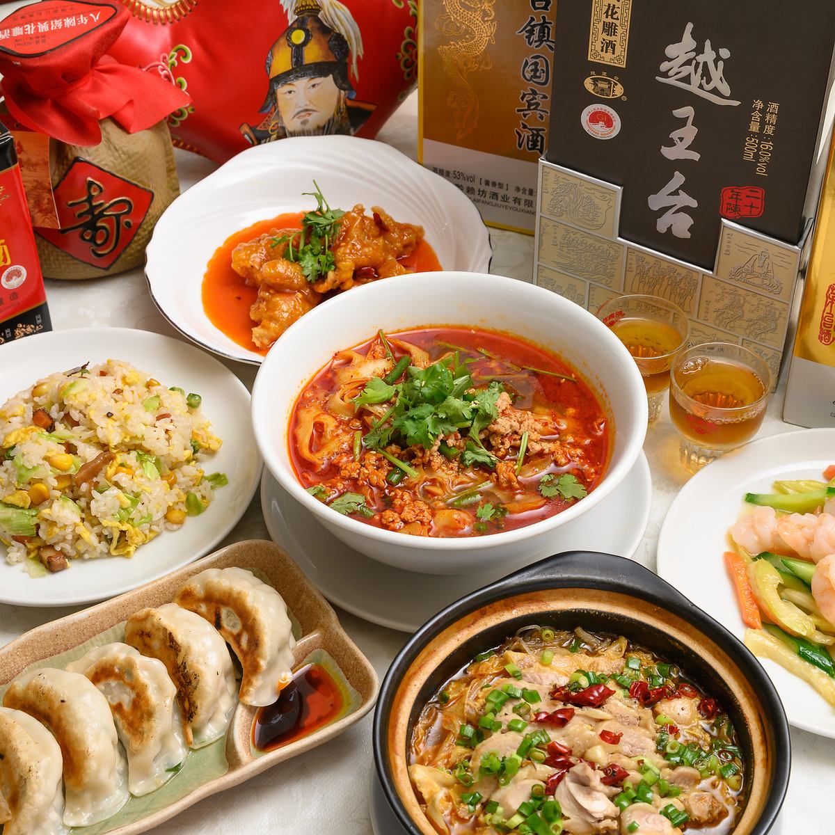 We offer authentic Chinese all-you-can-eat courses.It is the content of outstanding cospa ☆