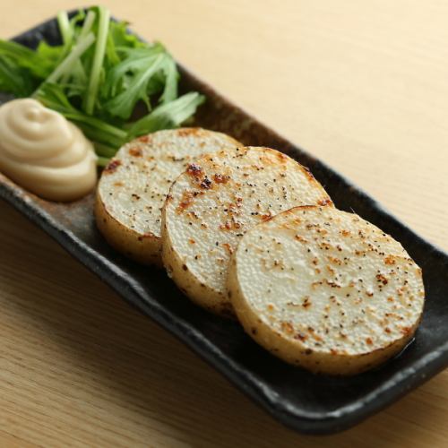 山芋のオリーブオイル焼き