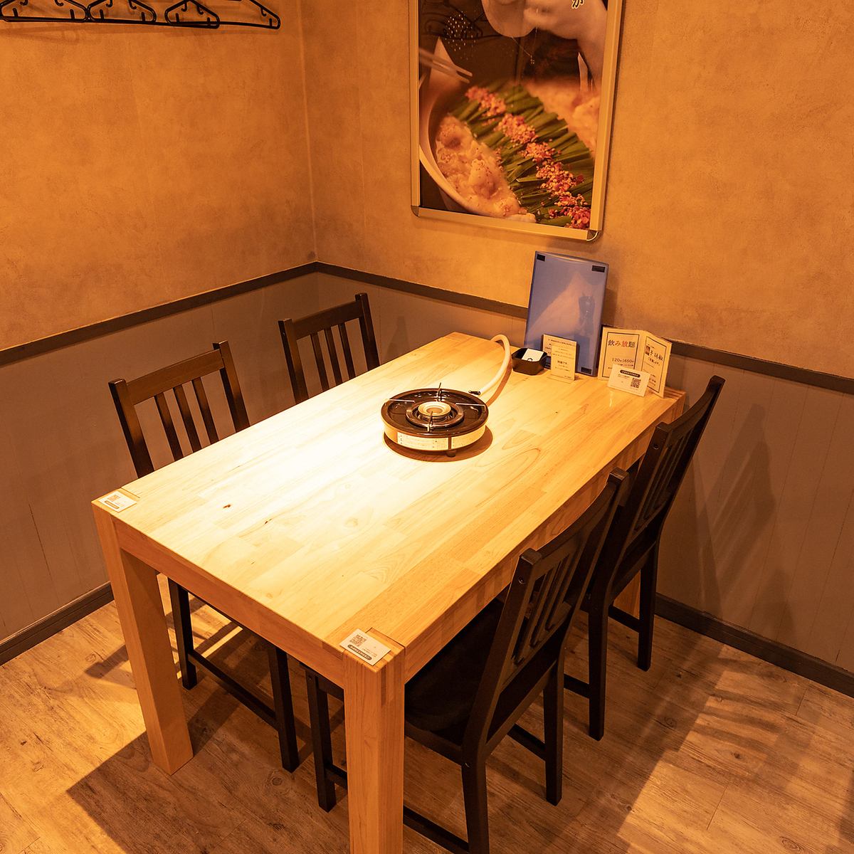 1階には6名様用完全個室もご用意しております◎