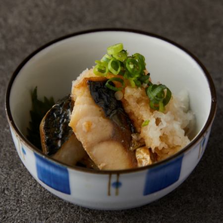 焼き鯖鬼おろし