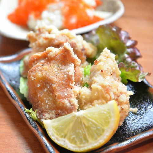 Extra large! Deep fried densuke genkotsu chicken (1 piece)