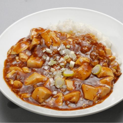 Mapo tofu ankake rice