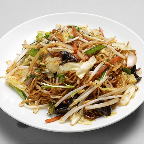 Shanghai style fried noodles