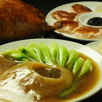 [Luxurious banquet] All-you-can-drink included★ Luxury premium course with Peking duck & braised shark fin 6000 yen ⇒ 5500 yen