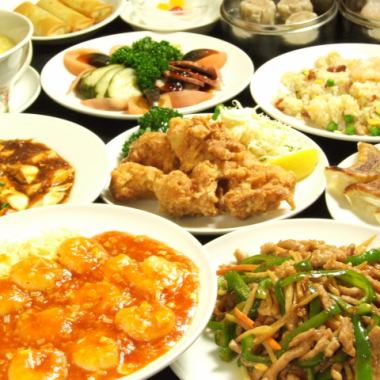 Authentic Chinese food 2 hours all-you-can-eat 70 types & 40 types all-you-can-drink course