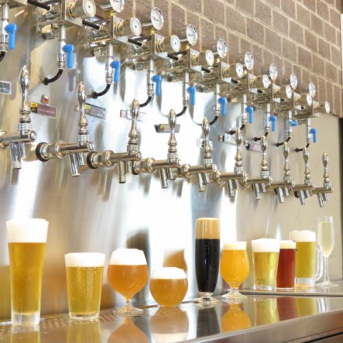 【自社でビールを製造】