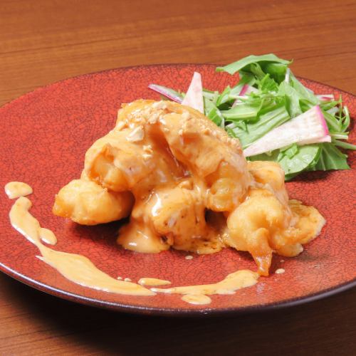 大エビのマヨネーズソース