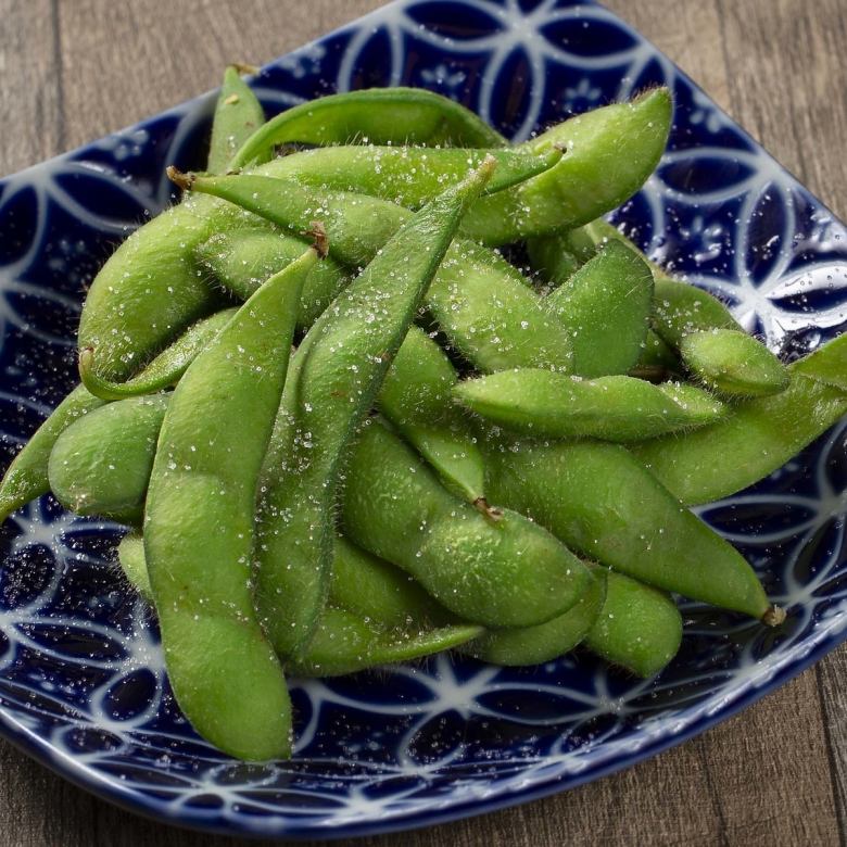 熱々枝豆