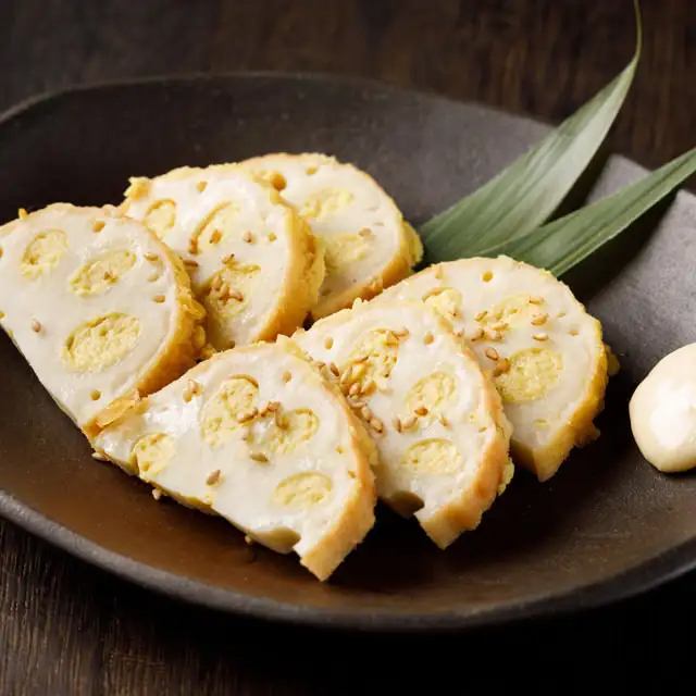熊本名物 揚げたて辛子蓮根