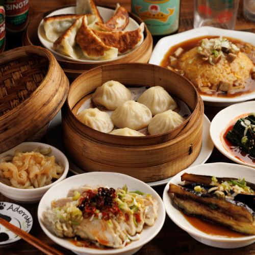 【2時間飲み放題付き】当店名物料理が勢揃い！8品の料理の満足コース☆3300円